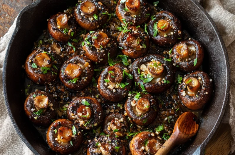 Garlic Roasted Mushrooms
