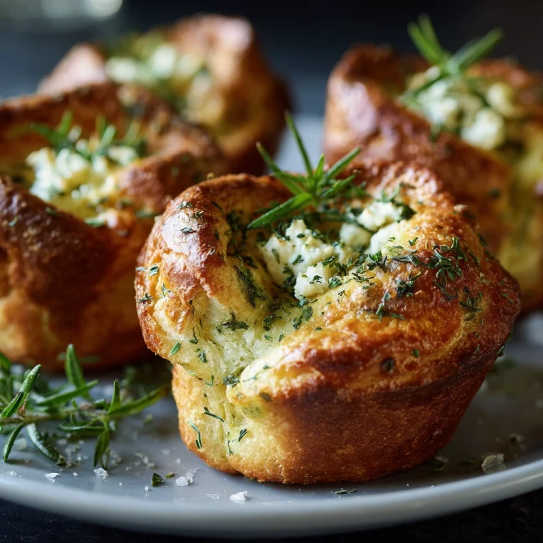 Herb Cheese Popovers