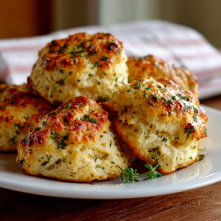 Homemade Garlic Herb Biscuits