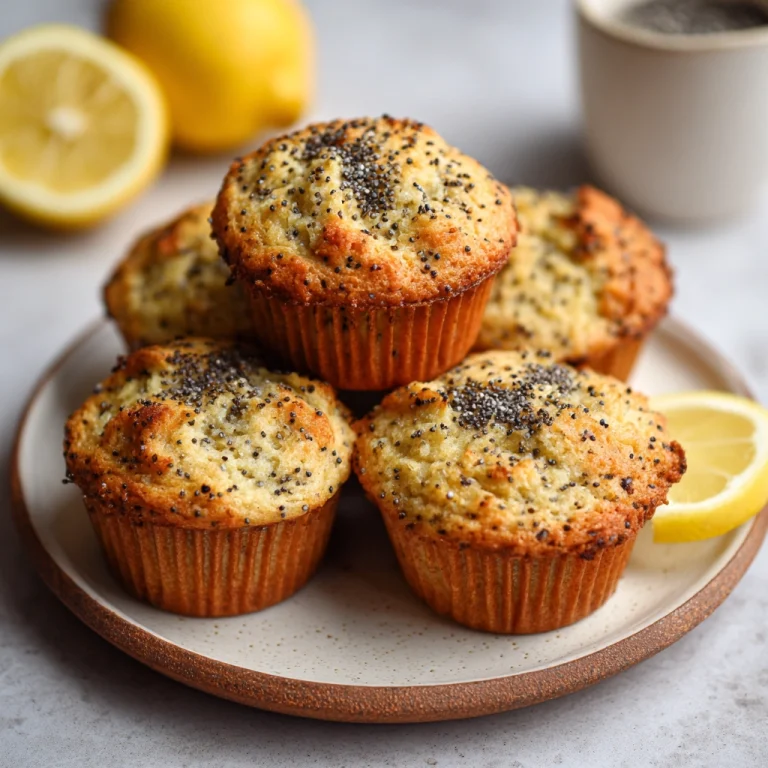 Lemon Poppy Seed Muffins