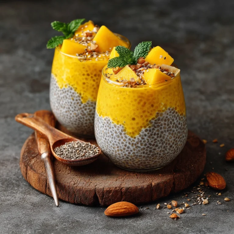 Mango Chia Pudding