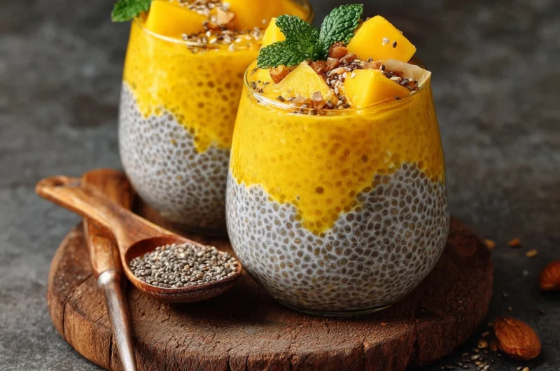 Mango Chia Pudding: A Refreshing and Healthy Treat