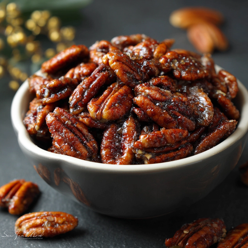 Maple Glazed Pecans
