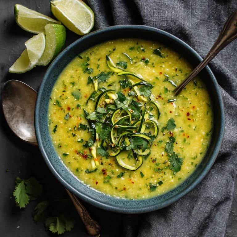Mexican Zucchini Soup