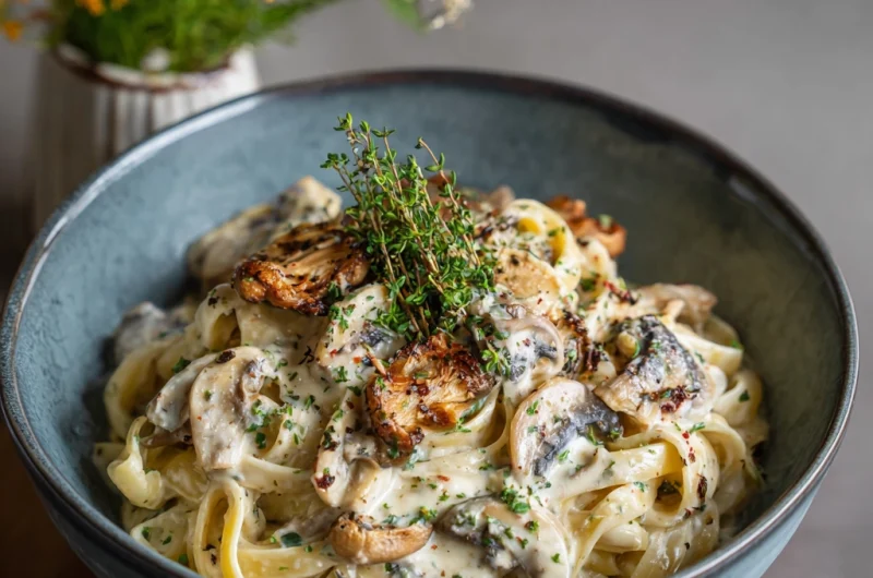 Mushroom Creamy Pasta: A Decadent Comfort Food Delight