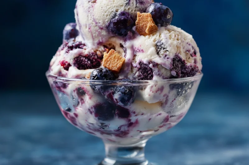 Ninja Creami Blueberry Pie Ice Cream – A Creamy Twist on a Classic Dessert