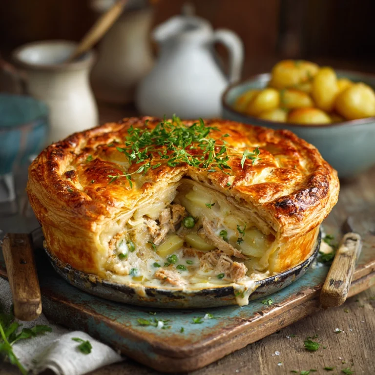 Pork Leek & Potato Pie