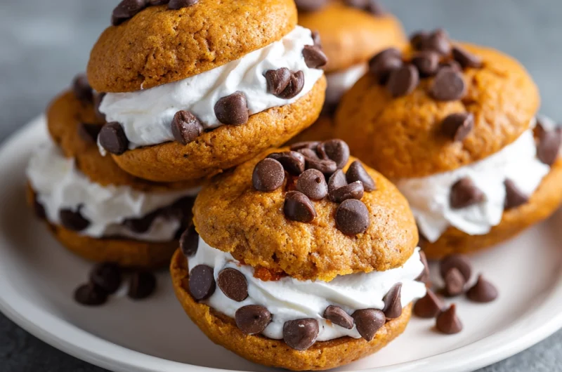 Pumpkin Chocolate Chip Whoopie Pies – The Ultimate Fall Dessert