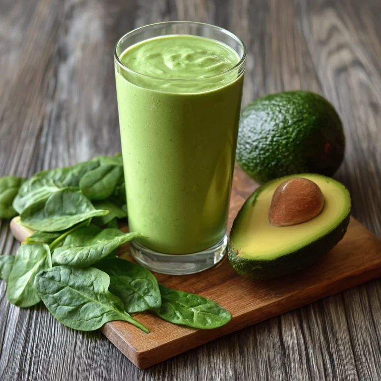 Spinach Avocado Smoothie