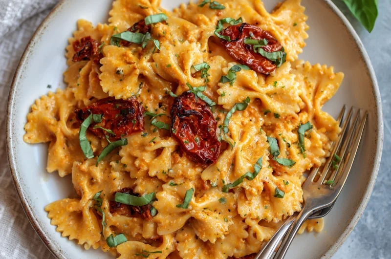 Sun-Dried Creamy Tomato Pasta: A Burst of Flavor in Every Bite