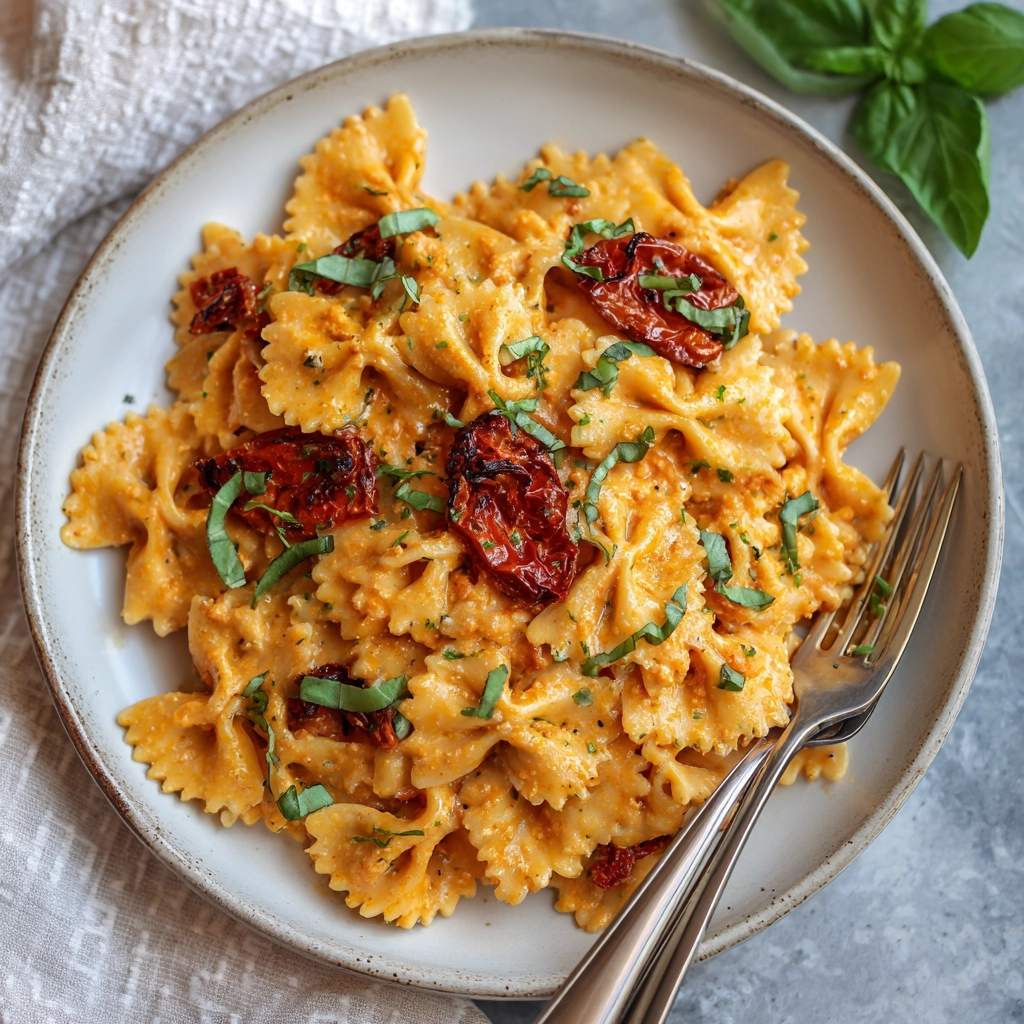 Sun-Dried Creamy Tomato Pasta