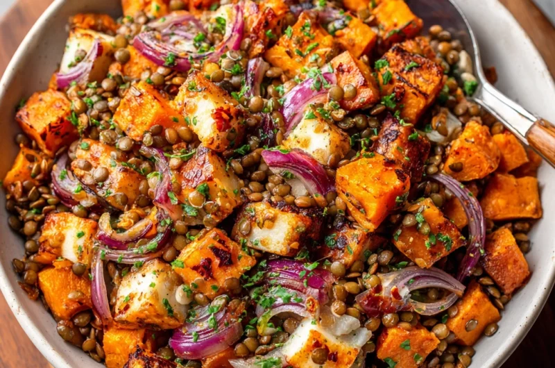 Sweet Potato Lentil Salad: A Wholesome, Flavor-Packed Bowl of Goodness