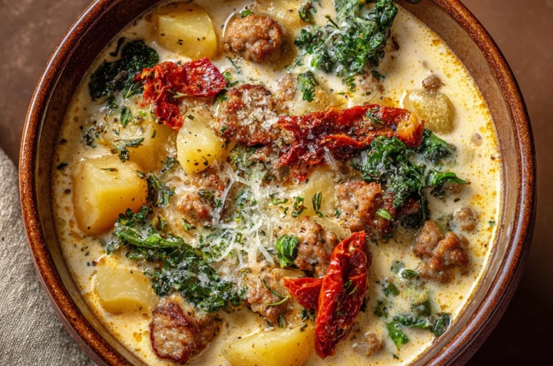 Tuscan Sausage Potato Soup: A Cozy Bowl of Italian Comfort