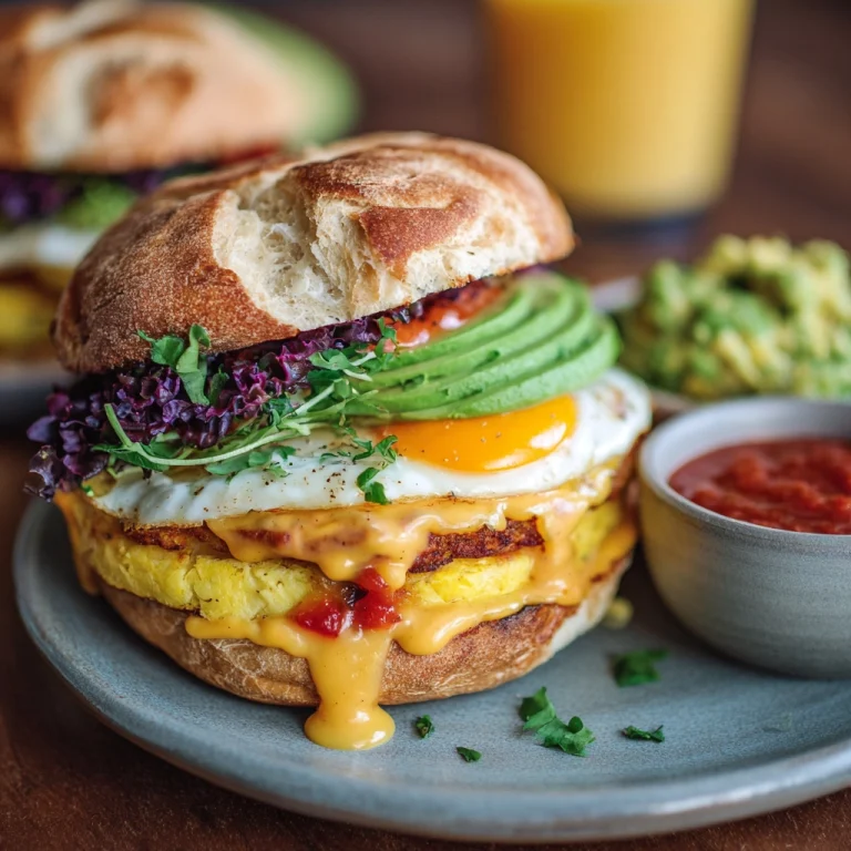 Vegan Breakfast Sandwich