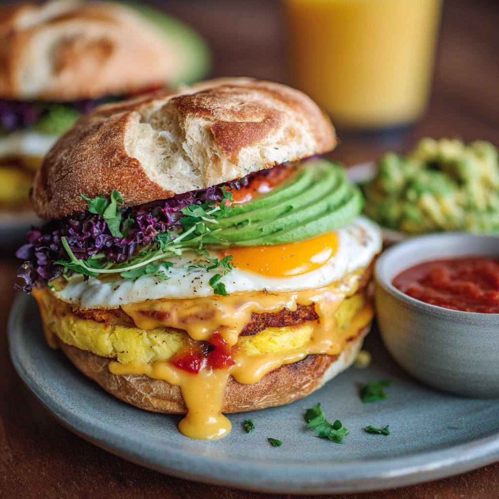 Vegan Breakfast Sandwich
