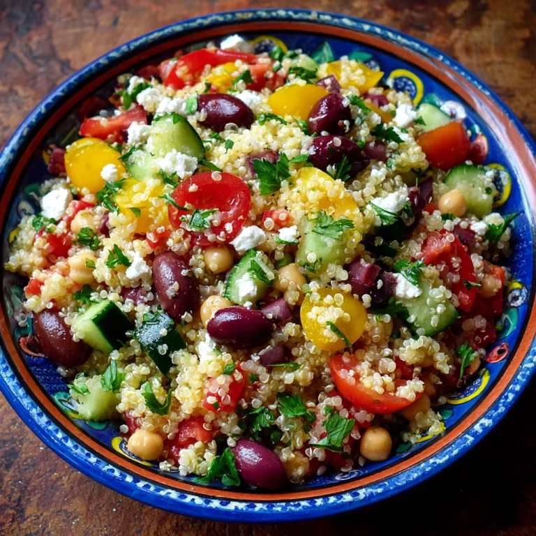 Vibrant Mediterranean Quinoa Salad