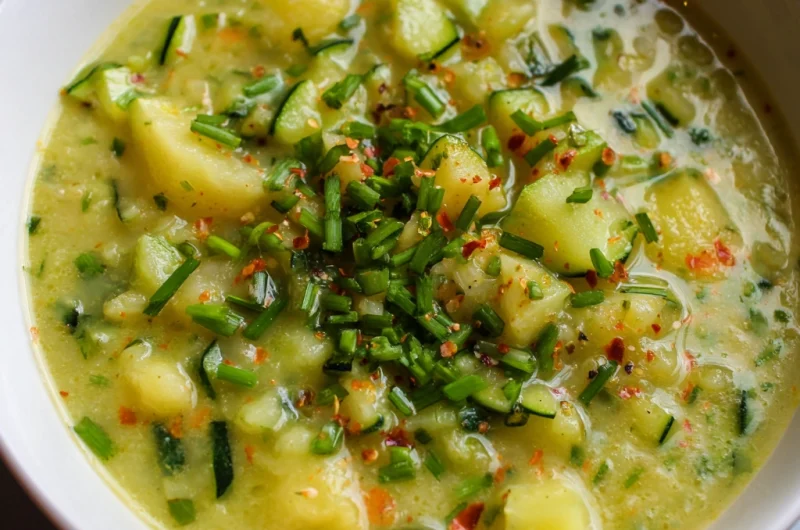 Zucchini Potato Soup: A Creamy, Comforting, and Nutritious Delight
