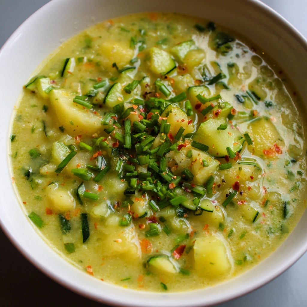 Zucchini Potato Soup