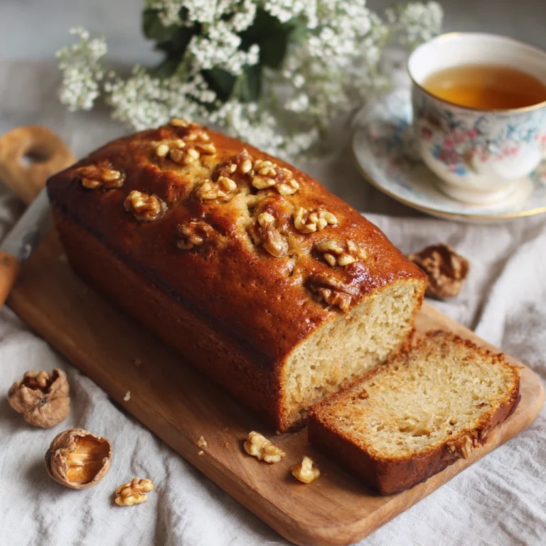 Banana Walnut Loaf
