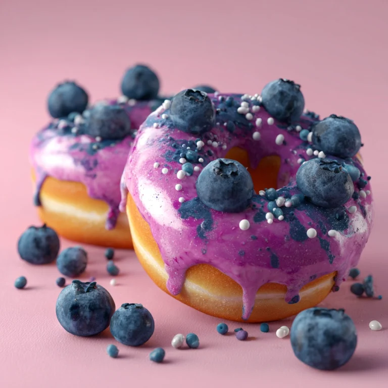 Blueberry Donuts