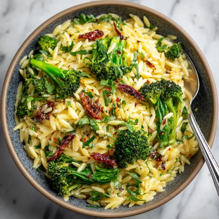 Broccoli Orzo
