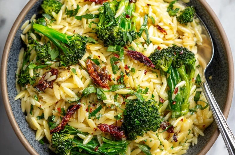 Broccoli Orzo – A Quick, Flavorful, and Nutritious Side or Main Dish