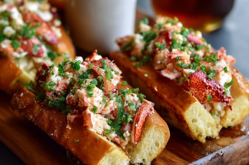 Brown Butter Lobster Rolls