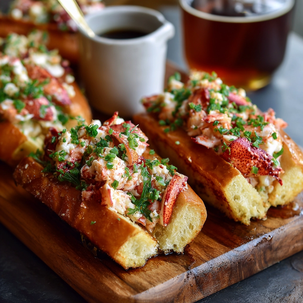 Brown Butter Lobster Rolls
