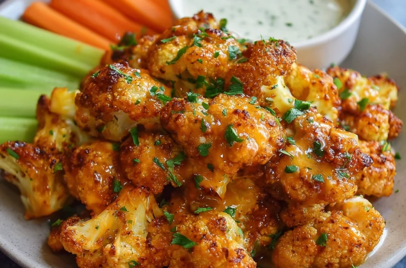 Crispy Cauliflower Buffalo Wings: The Ultimate Meat-Free Game-Day Snack