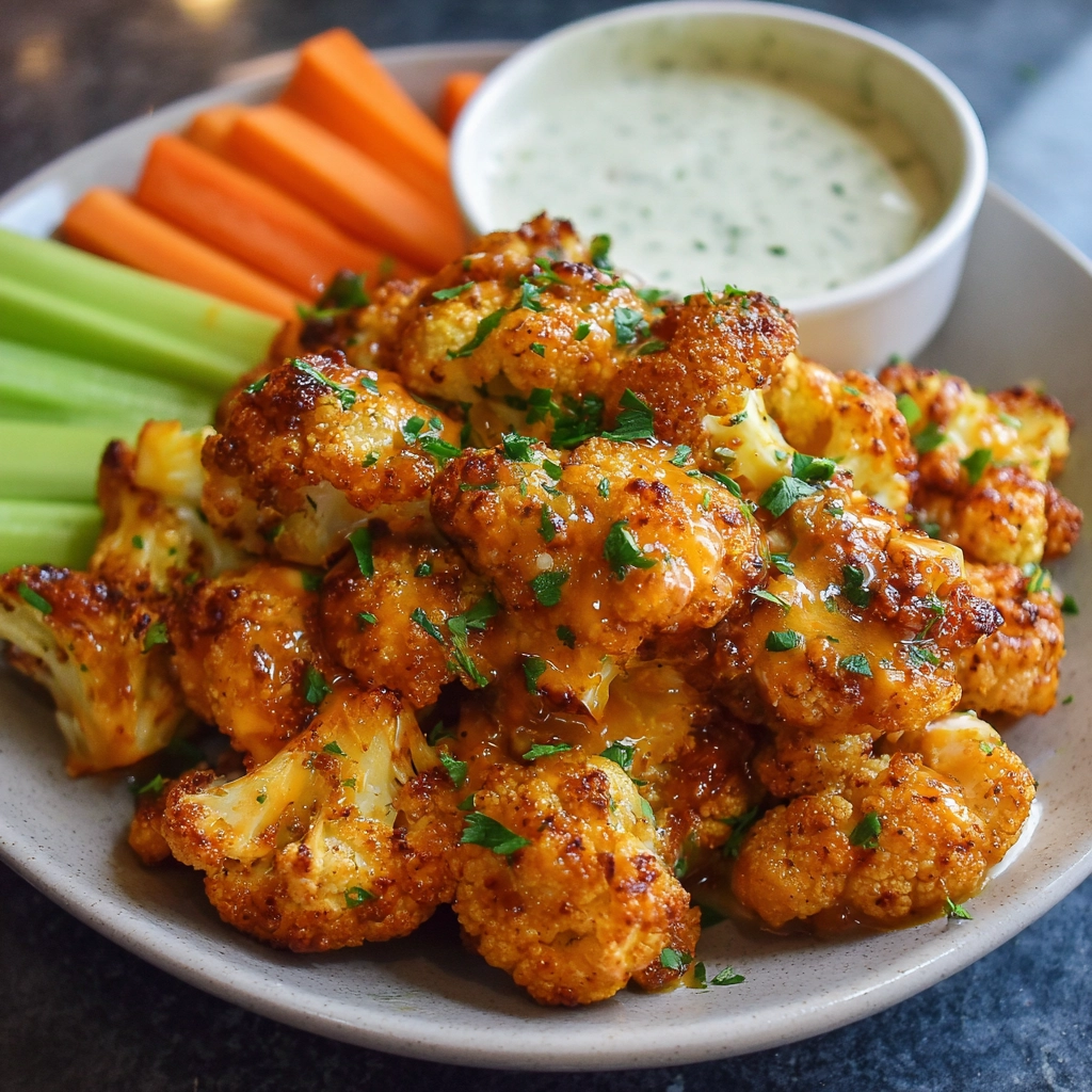 Cauliflower Buffalo Wings