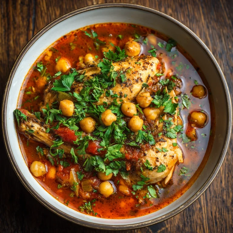 Chicken Chickpea Stew