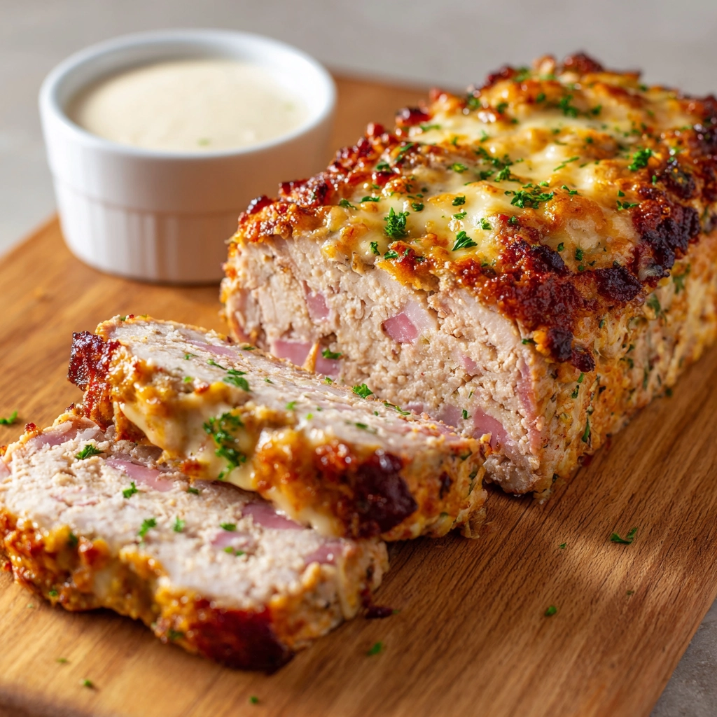 Chicken Cordon Bleu Meatloaf Recipe