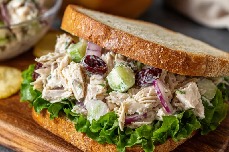 Chicken Salad Lunch Recipe: Fresh, Healthy, and Delicious