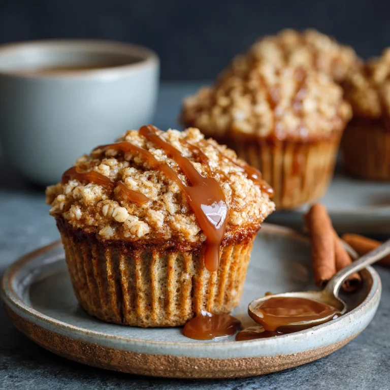 Cinnamon Oatmeal Muffins
