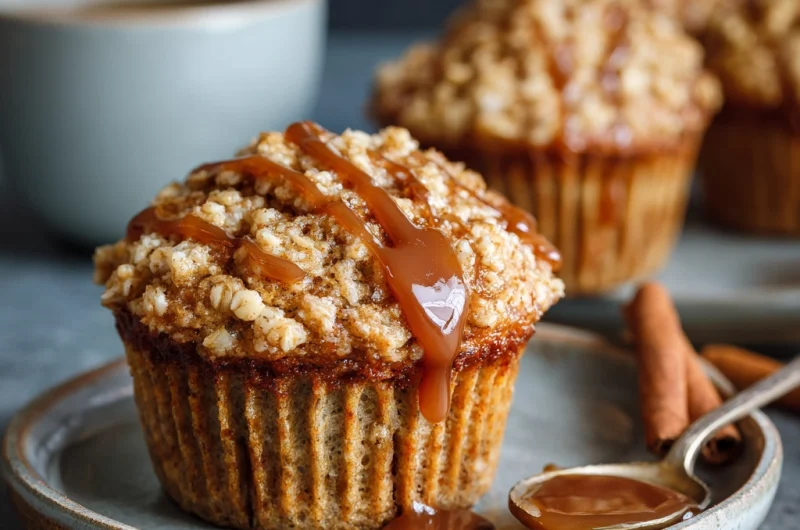 Cinnamon Oatmeal Muffins