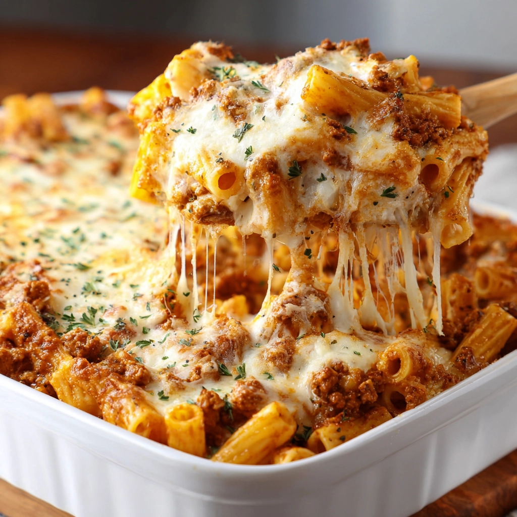 Creamy Baked Ziti Pasta