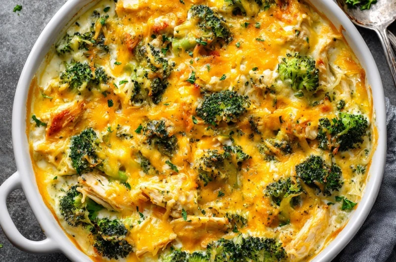 Creamy Cheddar Broccoli Chicken Bake: Comfort Food at Its Best