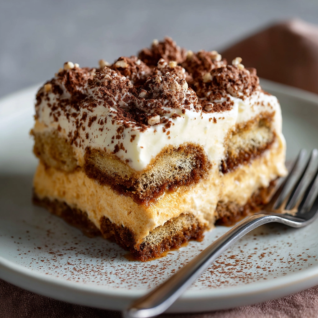 Creamy Pumpkin Tiramisu