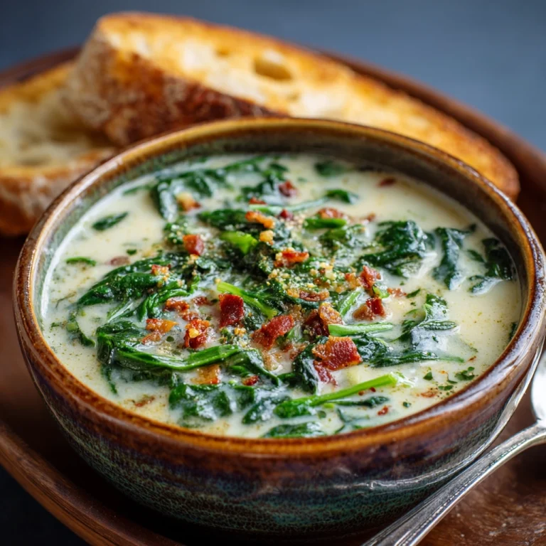 Creamy Spinach Potato Soup