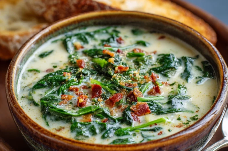 Creamy Spinach Potato Soup