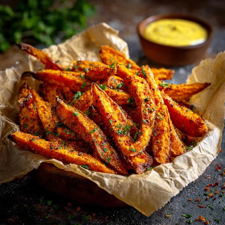 Crispy Baked Sweet Potato Fries