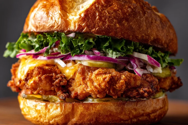 Crispy Chicken Sandwich Recipe: Juicy, Crunchy, and Irresistible