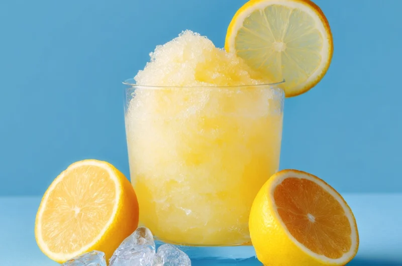 Frozen Lemonade: A Refreshing Homemade Treat Perfect for Any Season