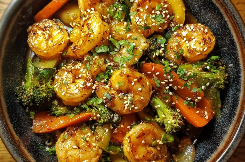 Garlic Shrimp Stir Fry: A Flavorful and Quick Weeknight Dinner