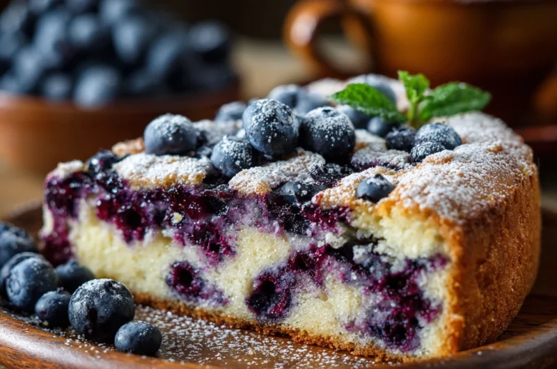 German Blueberry Cake: A Classic European Dessert Worth Savoring