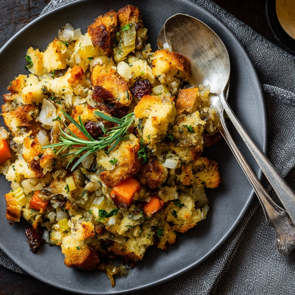 Herbed Slow Cooker Stuffing