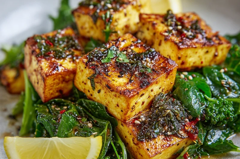 Herby Lemon Tofu: A Fresh and Flavorful Plant-Based Delight