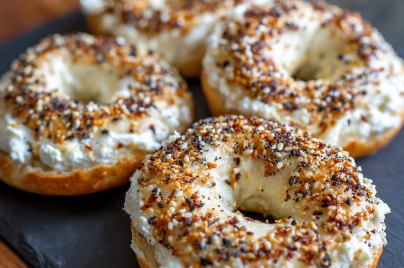 High Protein Greek Yogurt Bagels