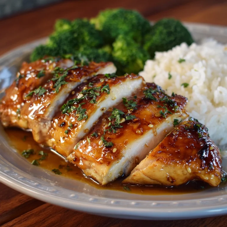 Honey Garlic Chicken Breast