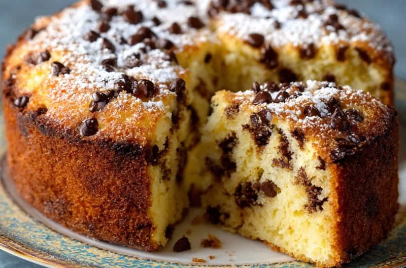 Italian Chocolate Chip Ricotta Cake
